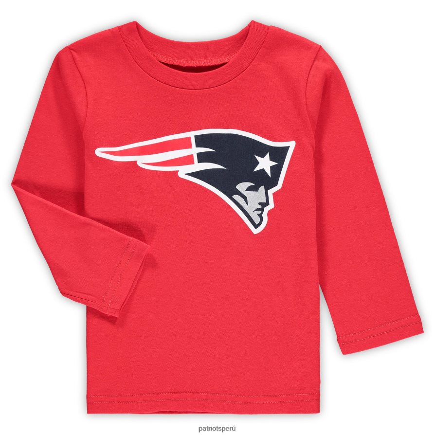 Patriots Jersey camiseta roja de manga larga con logo del equipo para ninos pequenos 2822883135 ninos ropa 2822883135 New England Patriots Jerseys Peru de alta calidad Explore nuestros Patriots Jersey...